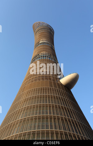 L'Aspire tower à Doha, Qatar Sports City Complex. Banque D'Images