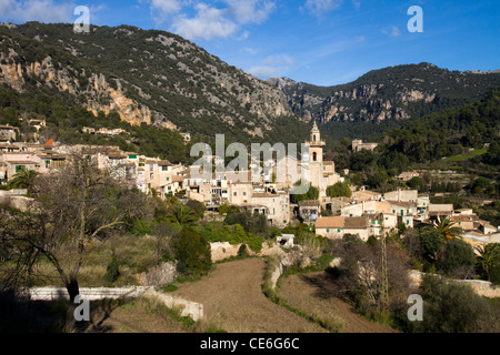 Majorque Valldemossa Petit village village Majorque Espagne Tramuntana Banque D'Images