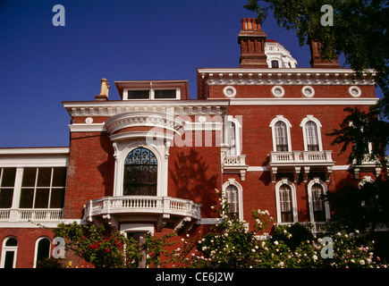 Johnston-Felton-Hay House, Macon, Ga Banque D'Images