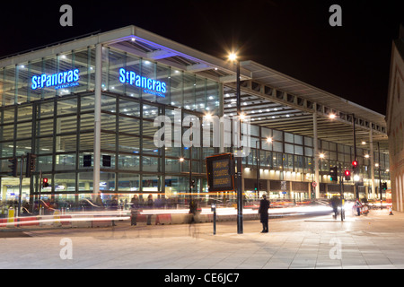 La gare St Pancras - Londres Banque D'Images