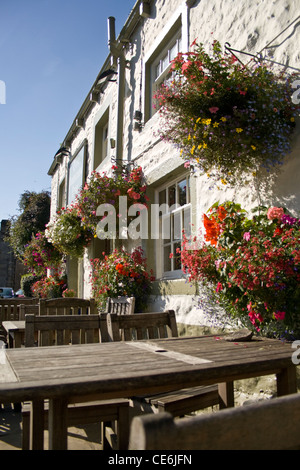Une photo de la Fountaine Inn Pub Restaurant à Linton West Yorkshire Angleterre UK Banque D'Images