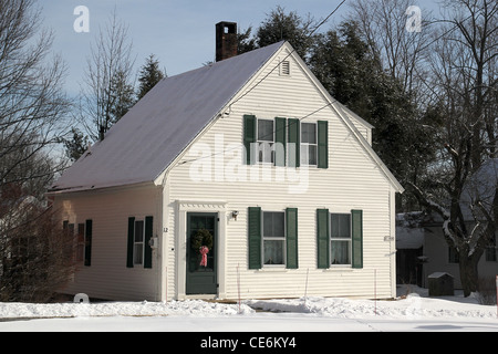 Une maison à Jaffrey Center, New Hampshire, Banque D'Images