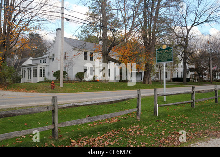 Dorset, Vermont, à l'automne Banque D'Images