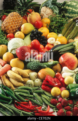 Fruits et légumes Banque D'Images