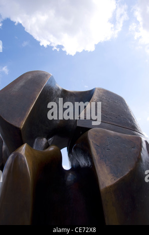 Henry Moore, dispositif de verrouillage, sculpture Banque D'Images