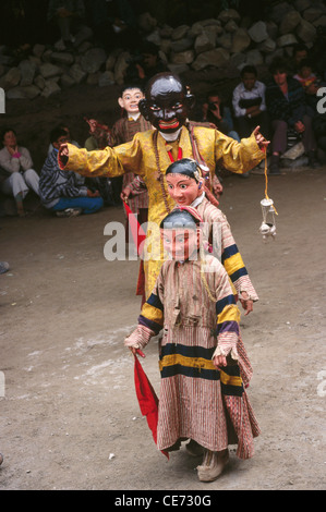 Festival Hemis ladakh ; Inde ; Banque D'Images