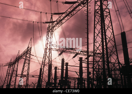 HMA 84475 Raguthan : Power Plant ; ; ; Inde Gujarat ankleshwar Banque D'Images