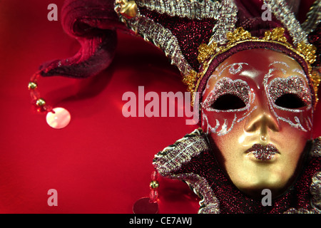 Masque de carnaval très orné. Banque D'Images