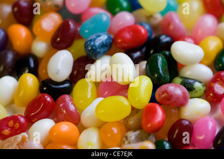 Saveur de jelly beans. Banque D'Images