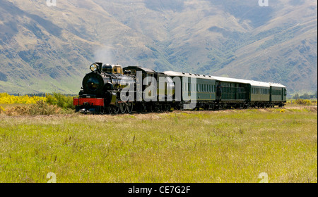 La Kingston Flyer sur une excursion touristique à Fairlight Nouvelle-zélande Banque D'Images