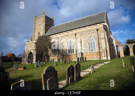 St Bartholomew church, Orford, Suffolk, Angleterre Banque D'Images