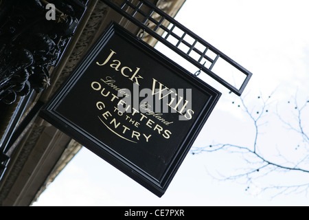 Jack wills outfitters store birmingham uk Banque D'Images