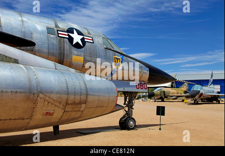 Convair B-58 Hustler bombardier supersonique au Pima Air Museum Banque D'Images