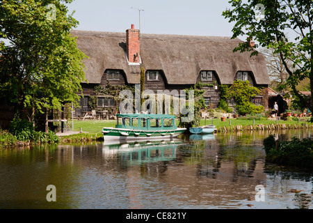 Gîte du Moulin de Flatford dans le Suffolk. Banque D'Images