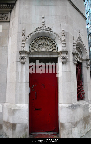 Porte de Engine Company 31 firehouse, Chinatown, Manhattan, New York City Banque D'Images