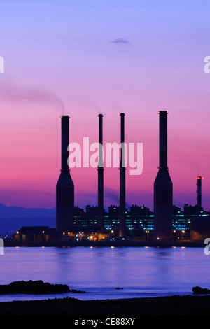 Dhekelia Power Station, Larnaca, Chypre. Banque D'Images