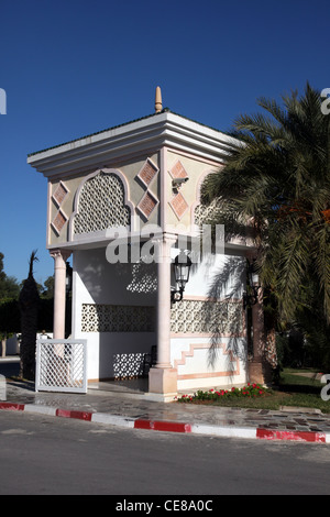 L'architecture traditionnelle tunisienne Banque D'Images