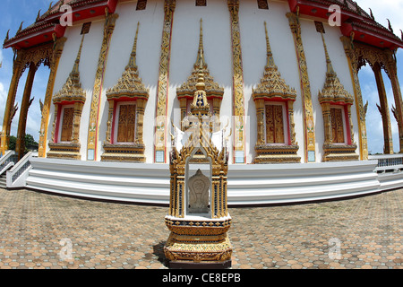 Wat temple de Chalong à Phuket, Thaïlande Banque D'Images