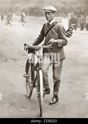 Le Prince de Galles, futur Édouard VIII, vu ici en 1912. Banque D'Images