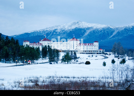 Hôtel Mount Washington à Bretton Woods, au New Hampshire. Banque D'Images