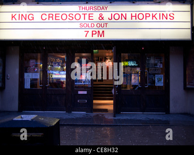 King Creosote et Jon Hopkins SOLD OUT Banque D'Images