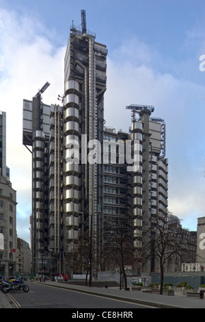 Le bâtiment de la Lloyds, London, England, UK Banque D'Images