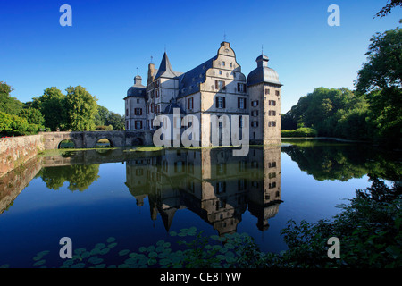 Château Bodelschwingh, Dortmund, Rhénanie du Nord-Westphalie, Allemagne, Europe Banque D'Images