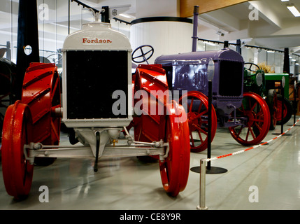 Prague, Musée national de l'Agriculture (NZM), tracteur Fordson, signe (CTK Photo/Marketa Hofmanova) Banque D'Images