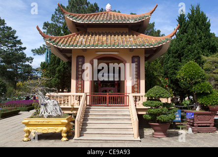 Temple Trúc Lâm Dalat Banque D'Images