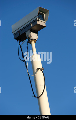Les caméras de télévision en circuit fermé (CCTV) utilisées à diverses fins par les autorités locales. Banque D'Images