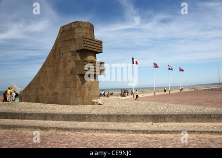 D-Day War Memorial Banque D'Images