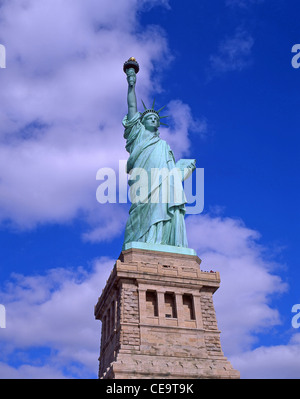 Monument National de la statue de la liberté, Liberty Island, New York, État de New York, États-Unis d'Amérique Banque D'Images