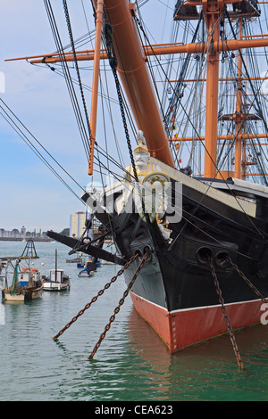 Royaume-uni Hampshire Le HMS Warrior Banque D'Images