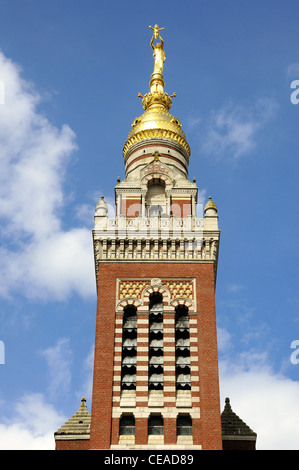 Basilique Notre-Dame de Brebières, Albert, Somme, France Banque D'Images