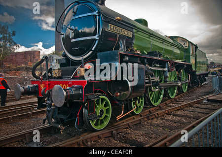 Mayflower 1306 locomotive à vapeur Banque D'Images