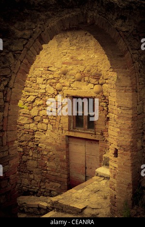 Vieux bâtiment, Italie Banque D'Images