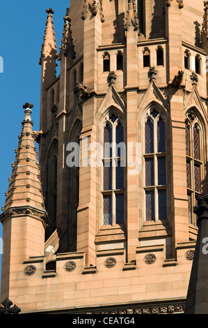 La Cathédrale St Patrick, East Melbourne, Victoria, Australie Banque D'Images