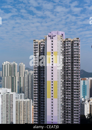 Dh Shau Kei Wan QUARRY BAY HONG KONG Hei Tung Accueil Cour la copropriété des immeubles de logement appartements denses Banque D'Images
