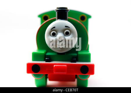 Percy, un personnage dans la série télévisée primée ; Thomas et ses amis. Banque D'Images