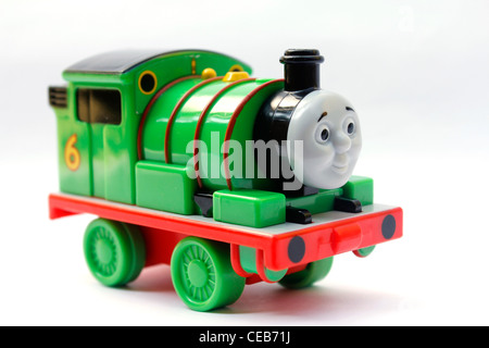 Percy, un personnage dans la série télévisée primée ; Thomas et ses amis. Banque D'Images