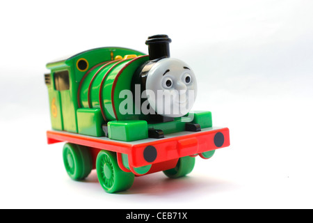 Percy, un personnage dans la série télévisée primée ; Thomas et ses amis. Banque D'Images