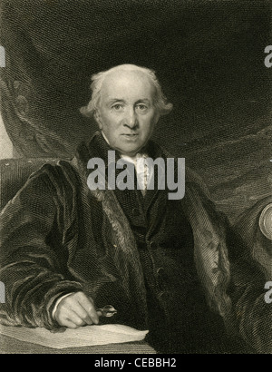 1830 gravure de John Julius Angerstein. Banque D'Images