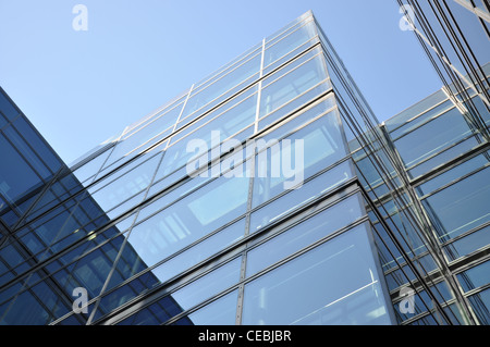 Immeuble de bureaux à Luxembourg, Kirchberg Plateau Banque D'Images