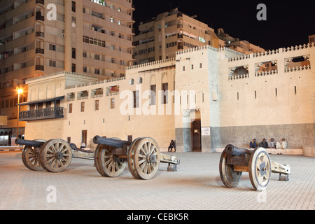 Dans le Fort Al Hisn Sharjah, Émirats Arabes Unis Banque D'Images