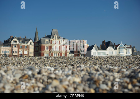 À la Villa Salacrou 66 boulevard Albert 1er dans le Havre, la Normandie, tient son nom de l'écrivain Armand Salacrou Banque D'Images