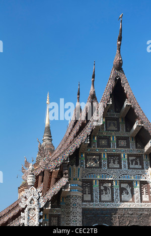 Temple Wat Lok Molee, Chiang Mai, Thaïlande Banque D'Images