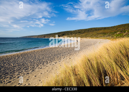 Plage de Yallingup dans le Parc National Leeuwin-Naturaliste, Western Australia, Australia Banque D'Images