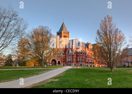 Sur le campus de l'Université du New Hampshire à Durham. Banque D'Images