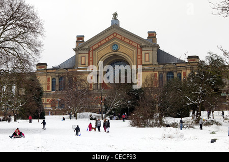 Hiver - Alexandra Palace - Londres Haringey Banque D'Images