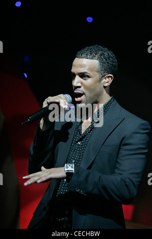 Chanteur et auteur-compositeur britannique Craig David Banque D'Images